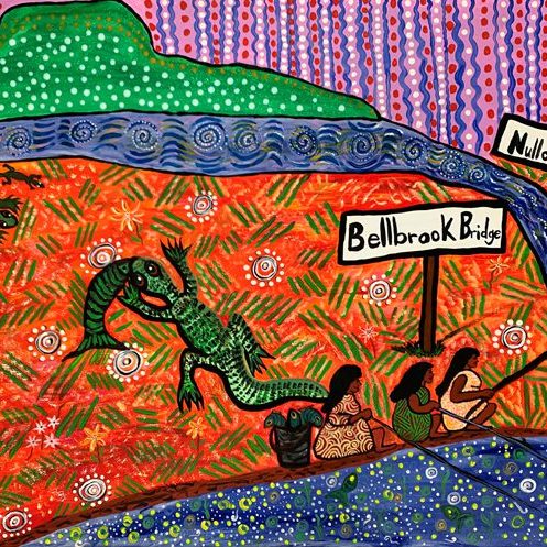 Jaluka Rosalee Quinlin - Fishing at Nulla Nulla Creek
